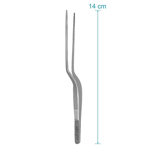 May Pinzas de bayoneta, longitud: 14 cm, acero inoxidable.