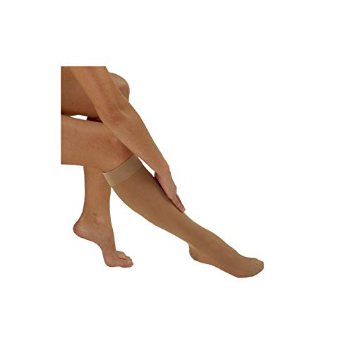 MEDIALAST Media Corta con Puntera C.Normal Beige L Calcetines, Único, Estándar Unisex Adulto