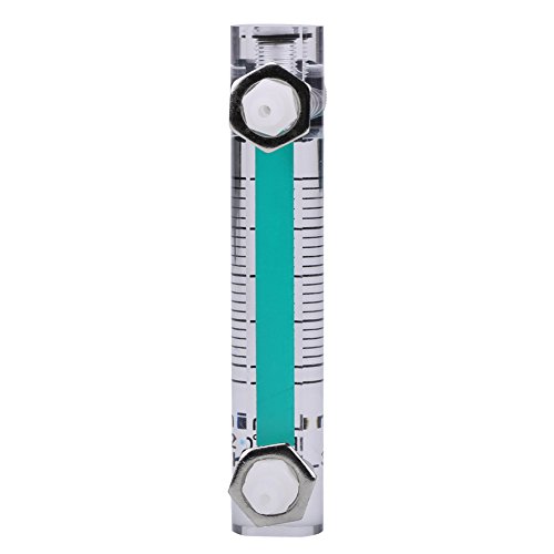 Medidor de Flujo de Gas Stronerliuo 2.5-25LPM medidor de Flujo de oxígeno medidor de Flujo de Aire con válvula de Control para oxígeno/Aire/Gas