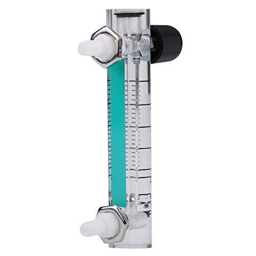 Medidor de Flujo de Gas Stronerliuo 2.5-25LPM medidor de Flujo de oxígeno medidor de Flujo de Aire con válvula de Control para oxígeno/Aire/Gas