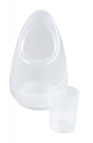 Medisana FSS Sauna Facial, Vaporizador de Cara, Limpieza Profunda de los Poros con Adaptador para la Nariz para el Cuidado de la Cara, Blanco/Gris