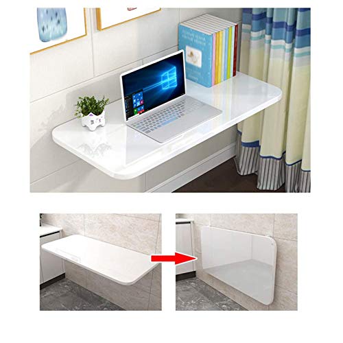 Mesa Plegable De Madera Maciza, Montada En La Pared, Mesa Plegable De Madera Maciza, Mesa De Comedor De Cocina, Escritorio Plegable para Computadora, Banco De Trabajo, Mesa De Hojas Abatibles