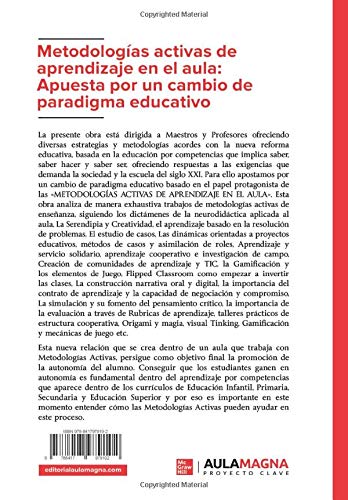Metodologías activas de aprendizaje en el aula: Apuesta por un cambio de paradigma educativo