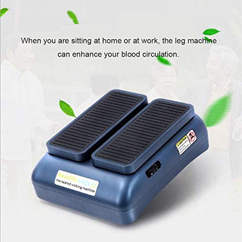 MEYLEE Stepper Eléctrico, La Máquina para Caminar Sentado, El Sistema de Ejercitador de Piernas Pasivo Más Rápido Y Silencioso, Entrenador Eléctrico de Piernas Paso A Paso de Velocidad Ajustable,A