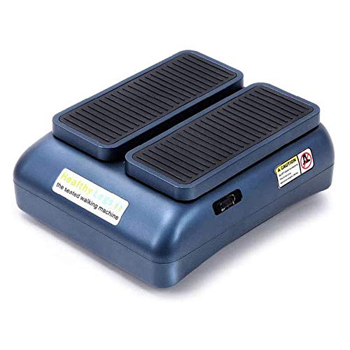MEYLEE Stepper Eléctrico, La Máquina para Caminar Sentado, El Sistema de Ejercitador de Piernas Pasivo Más Rápido Y Silencioso, Entrenador Eléctrico de Piernas Paso A Paso de Velocidad Ajustable,A