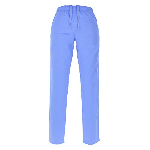 MISEMIYA - PANTALÓN Sanitarios Unisex Cintura ELÁSTICA Uniforme Laboral MÉDICO Enfermera Limpieza Veterinaria SANIDAD HOSTELERÍA- Ref.8314 - S, Azul Royal