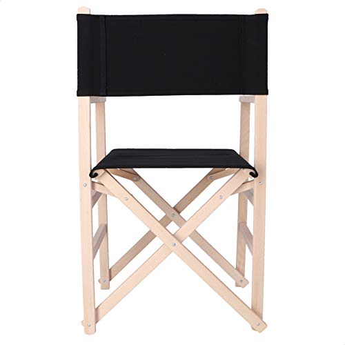 Mueblear Sillon Director sin Barniz Lona Negra
