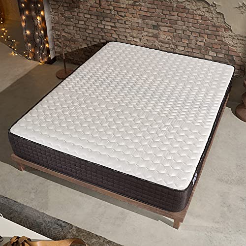 naturalex | Titanium | Colchón Viscoelástico 135x190 Cm Alta Gama 30 Cm Máximo Confort | Flexibilidad Duradera | Combinación Premium Látex Memory | Adaptabilidad Ideal Máxima Transpiración Airtex