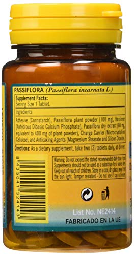 Nature Essential Pasiflora 500mg - 100 Comprimidos