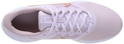 Nike Downshifter 11, Zapatos para Correr Mujer, Light Violet Champagne White Metallic Red Bronze, 39 EU