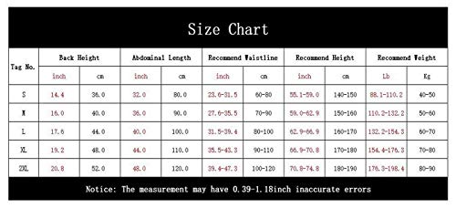 Panegy – Corrector de postura unisex, cifosis, inmovilizador de clavícula, cintura, dorsal, abdominal, ajustable, transpirable, blanco, XL(tour de taille 84-110cm)