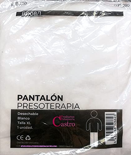 PANTALON PRESOTERAPIA DESECHABLE 1 USO (PACK 10 UNIDADES)