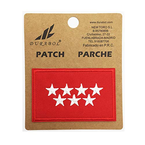 PARCHE C.O. MADRID BORDADO PARA PLANCHAR O COSER (C.O. MADRID-1) 7.5cm