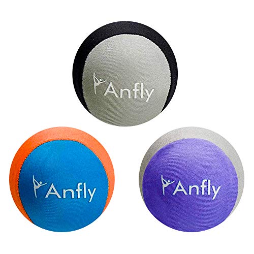 Pelota Antiestrés 3 Piezas Anfly Anti Estrés Bolas Antiestrés,Bolas Ejercicio Mano, Fortalecedor Mano para Apretar el Alivio de la Ansiedad por Estrés, 3 Niveles de Resistencias,para Adultos y Niños