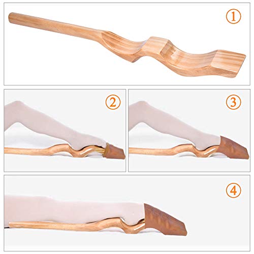 Pie Madera Ballet, Camilla de Ballet, Ballet Foot Stretcher, Madera Estiramiento de Pie Ballet para Moldear el Empeine de Ballet para Ballet Deportivo para Gimnasia, Yoga, Bailarina de Personas