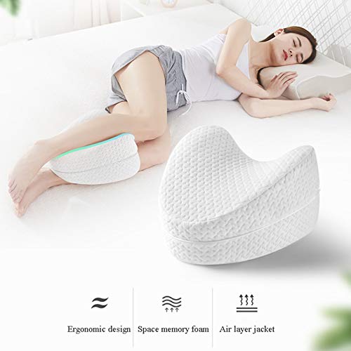 Pierna para almohadas Pierna y rodillera Soporte de espuma de espuma de almohada Rodilla de espuma Láminas y soportes Las piernas alivian el dolor en la parte inferior de la espalda Dolor en la articu