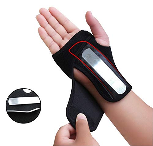 PintoMed Soporte para muñeca. Muñequera. Soporte ligero y transpirable con férula contorneada. Patinaje Golf Tenis Gimnasio, Halterofilia, Computadora - Mano DERECHA