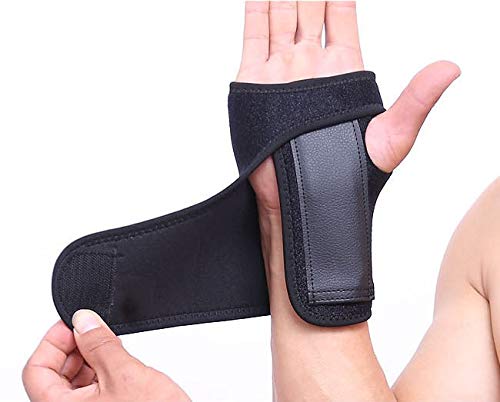 PintoMed Soporte para muñeca. Muñequera. Soporte ligero y transpirable con férula contorneada. Patinaje Golf Tenis Gimnasio, Halterofilia, Computadora - Mano DERECHA