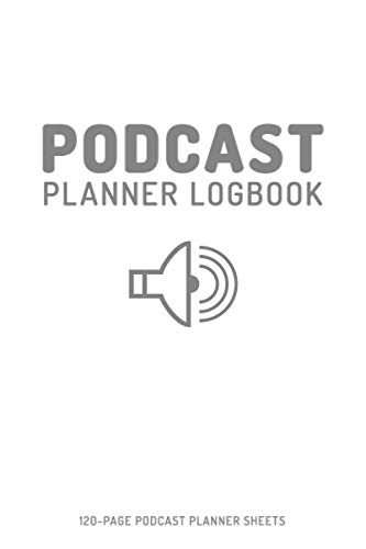 Podcast Log Book Planner: White Cover