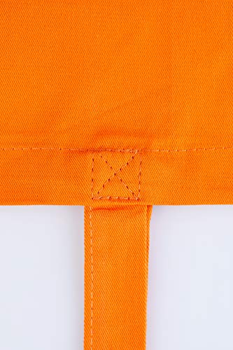 POLHIM® Bolsa de tela 100% algodón biodegradable, lavable, reutilizable, con asas largas de 48 cm, para ropa, artesanía, medidas 38 x 42 cm, densidad 220 gr/m2