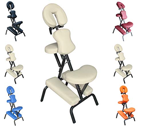 Polironeshop - Silla Pan ergonómica multifuncional para masajes, masaje shiatsu, dorsal, espalda, tatuajes, tatuadores, estética, soporte de esteticista, terapias, accesorios para tatuadores, crema