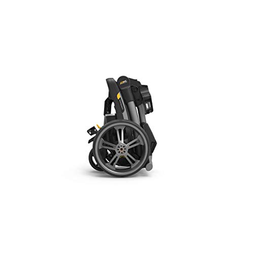 PowaKaddy Compact CT6 EBS Gris Metalizado Bateria 36 Hoyos Litio
