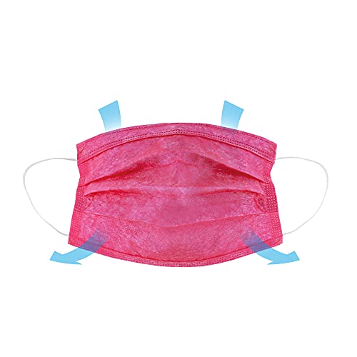 QD Health - Mascarillas Quirúrgicas fabricadas en España - Color Rosa (100)