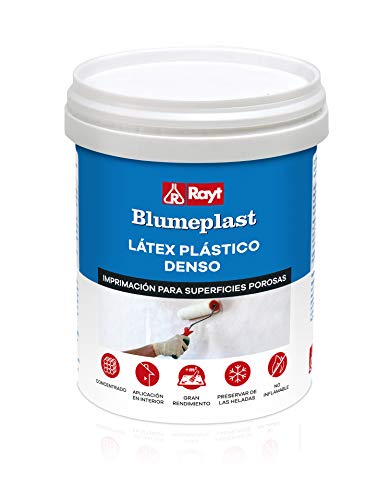 Rayt 157-09 Blumeplast M-20: Látex plástico denso, sellador de Superficies de Yeso, Cemento, estuco, Madera, y sellante para Manualidades. Secado Transparente. 1 kg, 1kg