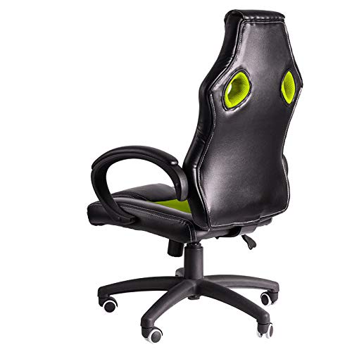 Regalos Miguel - Sillas Gaming - Silla Pro - Verde y Negro - Envío Desde España