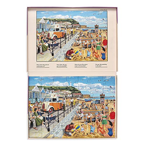 Relish ‘Seaside Nostalgia’ Puzle de 35 Piezas diseñado para Personas ancianas con Demencia / Alzheimer’s