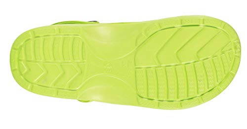S-ROX WORKTEAM - Zueco Ultraligero. Ergonómico, en plástico EVA. Anatómico, con cámara ortopédica. Avanzado Sistema de ventilación. Resistente a l Unisex Verde Pistacho 38