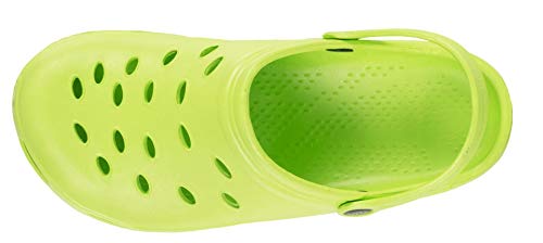 S-ROX WORKTEAM - Zueco Ultraligero. Ergonómico, en plástico EVA. Anatómico, con cámara ortopédica. Avanzado Sistema de ventilación. Resistente a l Unisex Verde Pistacho 38