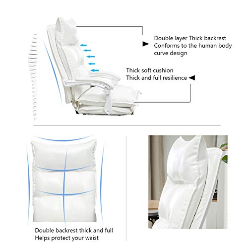 Silla De Belleza, Camilla De Masaje/Camilla De Estética 3 Cuerpos/Camilla Sillón De Masaje/Camilla Con Brazos y Ajustable Reclinable Silla De La Computadora Silla Perezosa Ergonomia