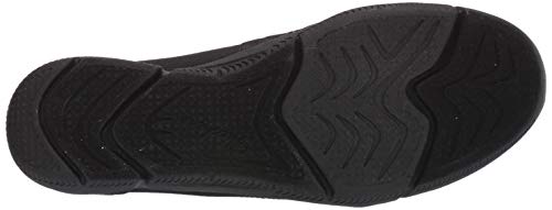 Skechers Be-Lux-Daylights, Merceditas Mujer, Negro (BBK Black Mesh/Durabuck/Trim), 37 EU