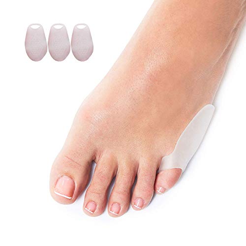 SOFIT GH9 3 piezas de Gel Silicona Suave Protectores de Dedo Del Pie Pequeño, Protección de Los Separadores de Dedos
