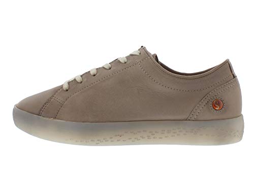 Softinos - Zapatillas deportivas Sady con cordones para mujer, plantilla extraíble, color Gris, talla 40 EU