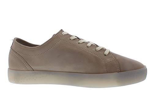Softinos - Zapatillas deportivas Sady con cordones para mujer, plantilla extraíble, color Gris, talla 40 EU