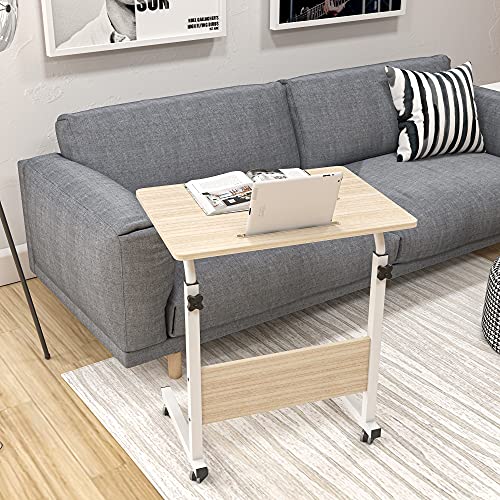 SogesHome Mesa de Ordenador Portatil 60 * 40cm con Ranura para Tableta,Escritorio de Altura Regulable,Mesa Auxiliar portátil para sofá Cama,05#3-60MP-SH