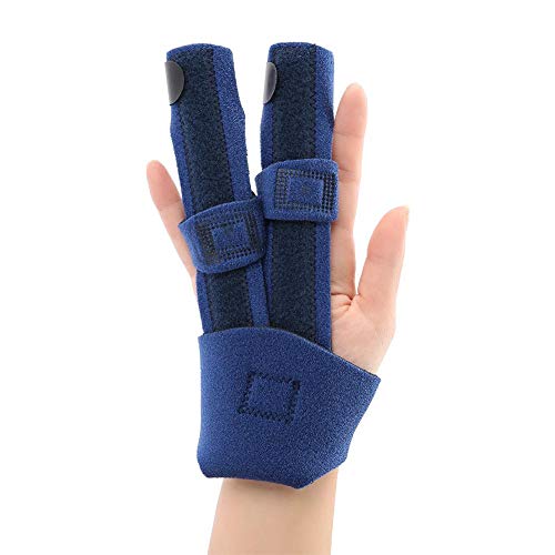 Sonew Férula de Dedo Ajustable estabilizador de Dedo Herramienta para el Cuidado de los Dedos del Pulgar y la muñeca, esguinces de Alivio, Dolor de Artritis