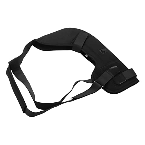 Soporte de Hombro con Cabestrillo de Brazo, Soporte de Codo Calefactor para Aliviar el Dolor, Inmovilizador de Cabestrillo de Brazo Calefactor para Tendinitis para Hombro Congelado(L)