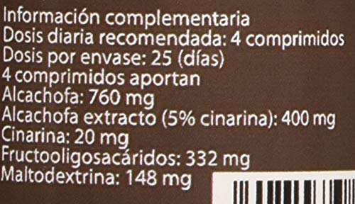 Sotya - Alcachofera 100 comprimidos