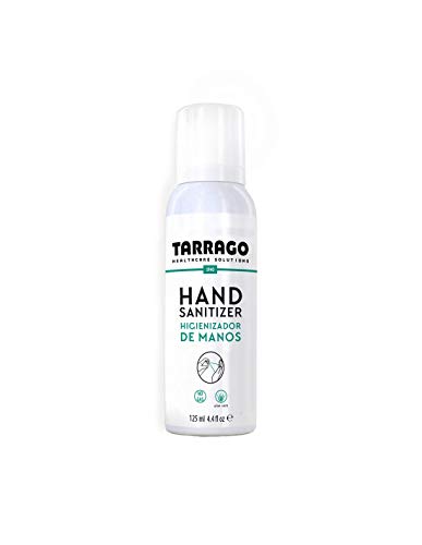 Tarrago | Gel Hidroalcohólico Desinfectante Antiséptico | Higienizante de Manos Spray 125 ml | Limpiador de Manos con Aloe Vera | Pack de 3 Unidades (375 ml) | No Gas