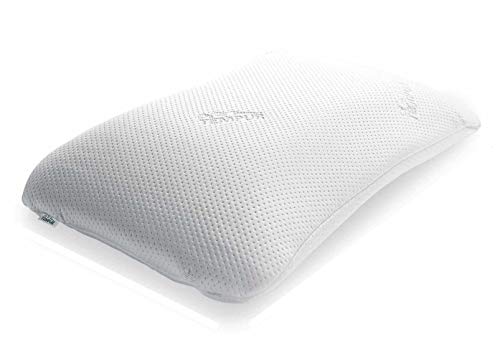 Tempur Symphony - Almohada ergonómica, Cervical, para Dormir de Lado y de Espaldas, Blanco, 43 x 63 x 11 cm