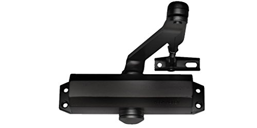 Tesa Assa Abloy DC110-9005 Cierrapuertas Brazo Articulado Para Puertas, Negro, Sin Retención