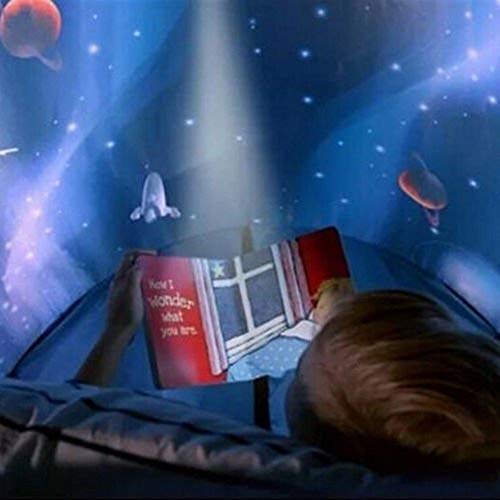 Tienda De Campaña para Cama Infantil Carpa De Ensueño,Carpa para Cama,Carpa Cojin Molon,Carpa para Niños,Carpa para Niños Plegable Mágica De Invierno Navidad Y Regalos De Cumpleaños … (Copo de Nieve)