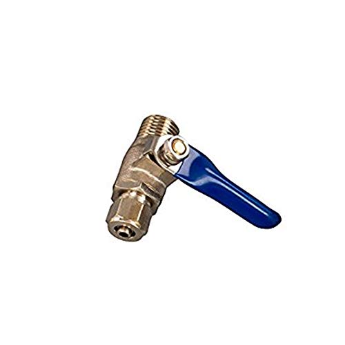 Toma de agua entrada 3/8 + llave rosca 1/4 para equipos de osmosis inversa. Bbagua.