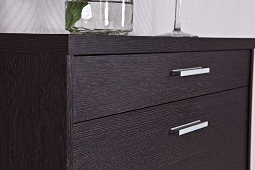 TOP KIT | Mueble Zapatero Manzanares 3ab - 80 x 130 x 25 | Wengué