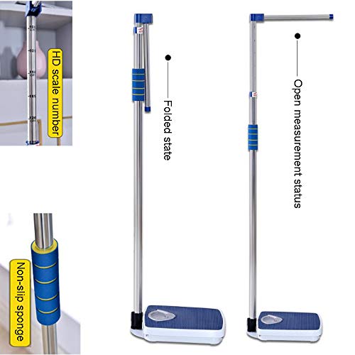 T&P BáScula MecáNica De Altura Y Peso, BáScula MéDica,TallíMetro, Adecuada para La Familia/Hospital/Fitness