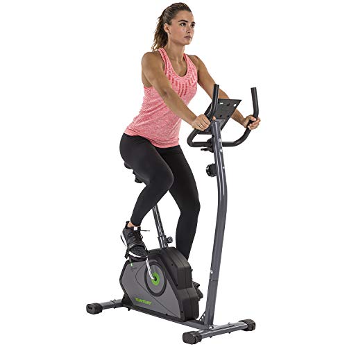 Tunturi Cardio Fit B40 Bicicleta estatica / bici estatica / bicicleta fija / con baja entrada, computadora de Entrenamiento y medidor de pulso