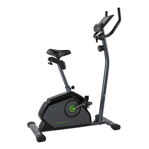 Tunturi Cardio Fit B40 Bicicleta estatica / bici estatica / bicicleta fija / con baja entrada, computadora de Entrenamiento y medidor de pulso